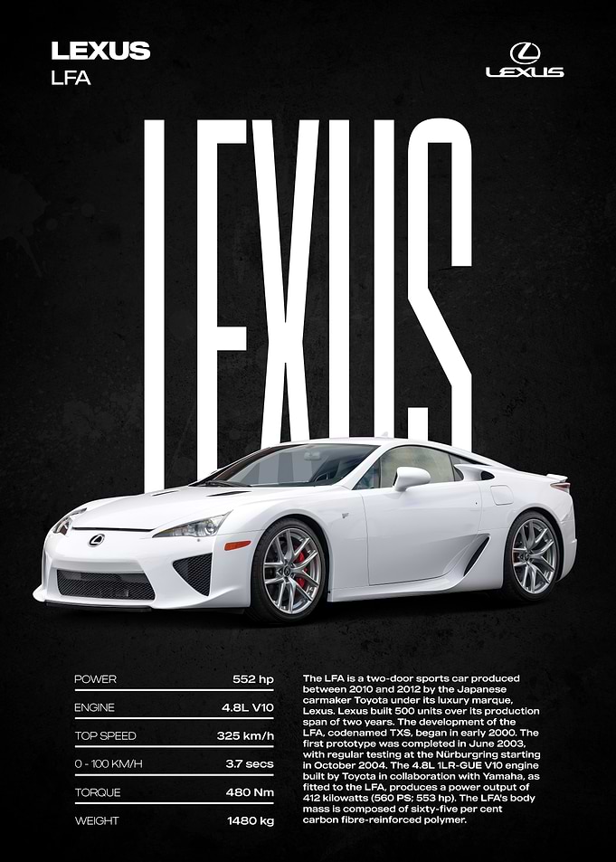 Lexus LFA Supercar