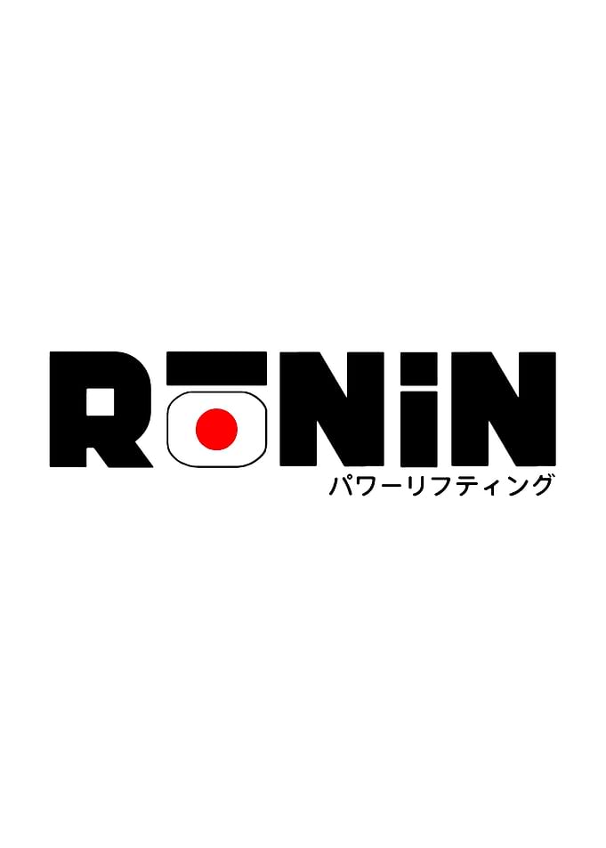 Ronin Powerlifting Logo