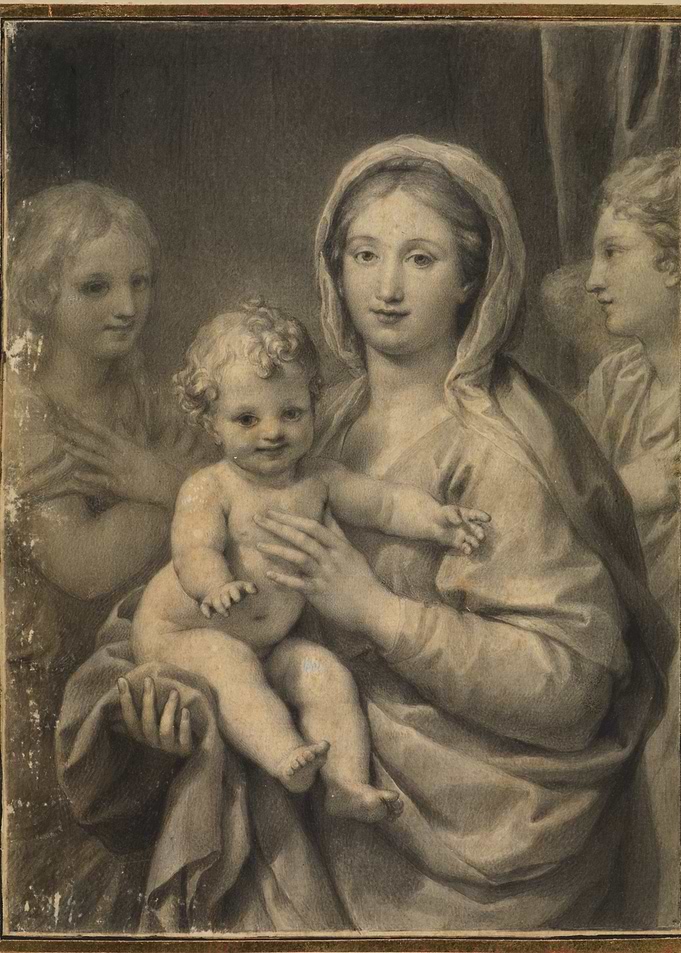 Madonna and Child with Angels