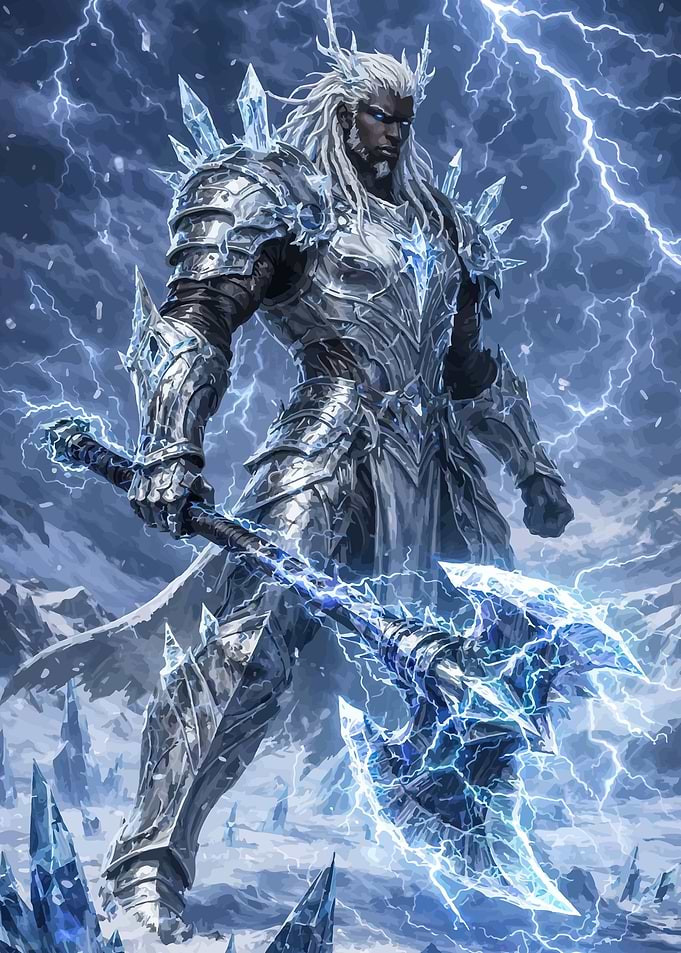 Ice and Lightning Warrior
