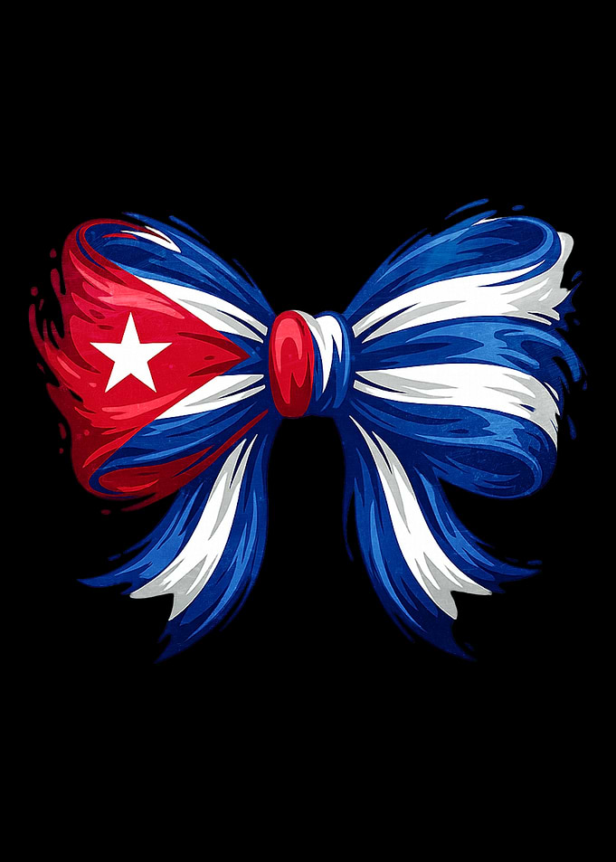 Cuban Flag Bow Tie
