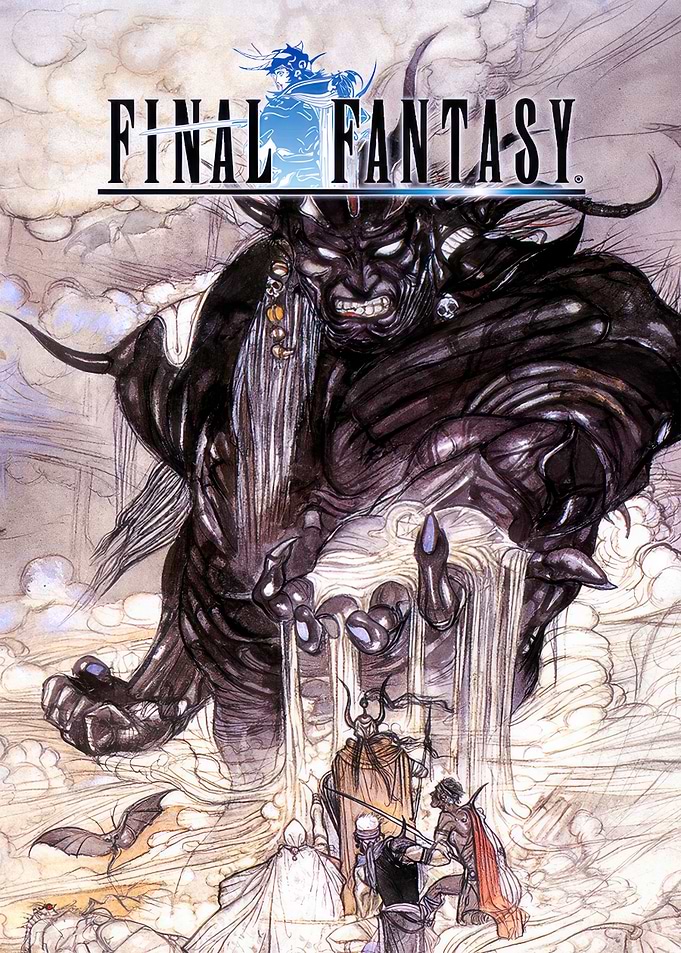 Final Fantasy Title Screen Art