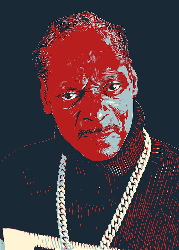 Snoop Dogg Pop Art Portrait