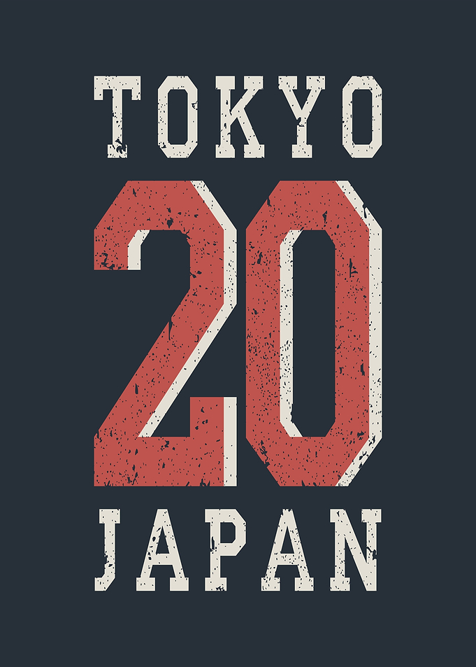 Tokyo 2020 Japan Graphic