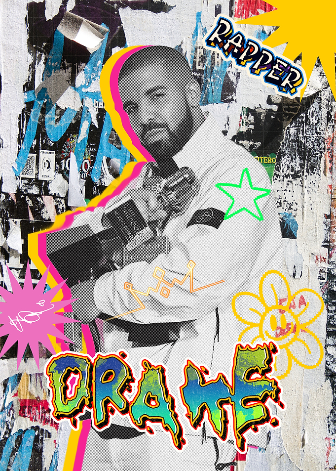 Drake Rapper Pop Art