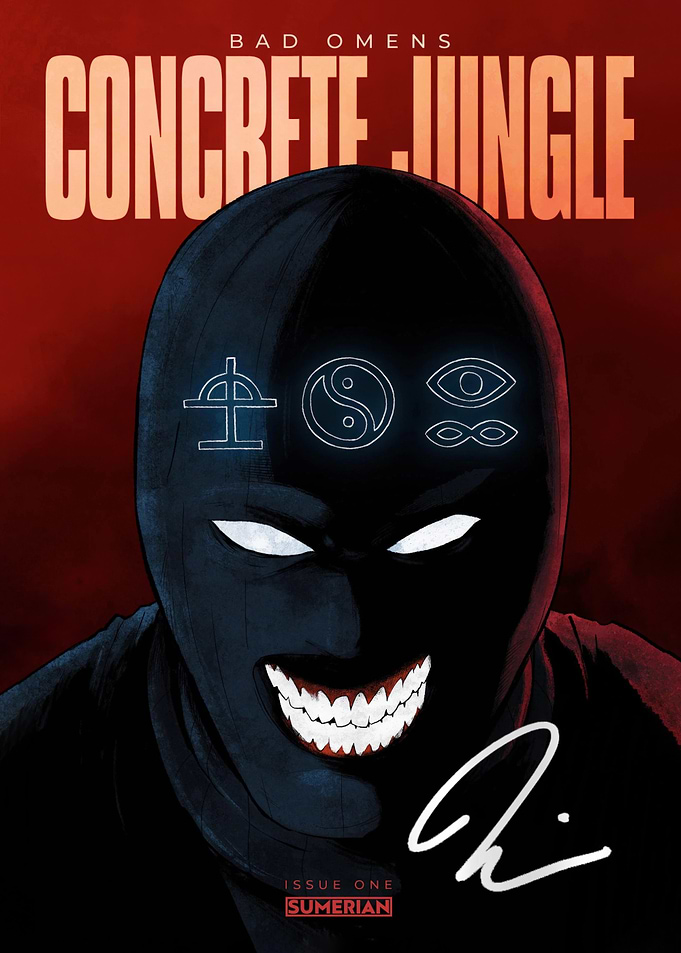 Bad Omens Concrete Jungle Comic Cover