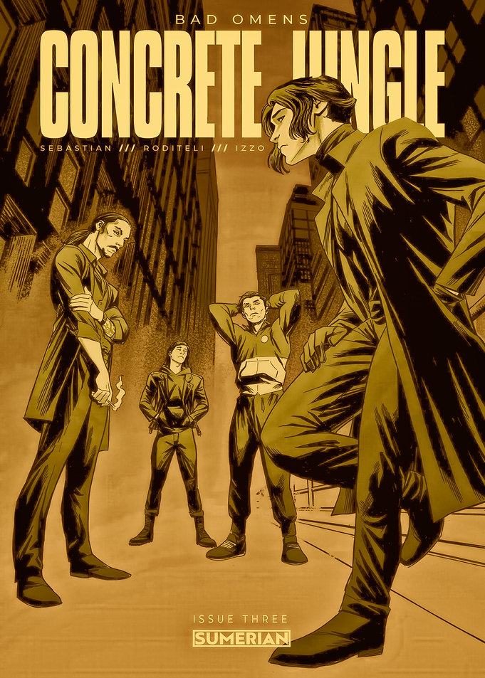 Bad Omens Concrete Jungle Comic Cover