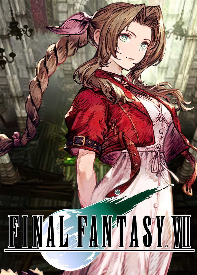 Final Fantasy VII Aerith Artwork