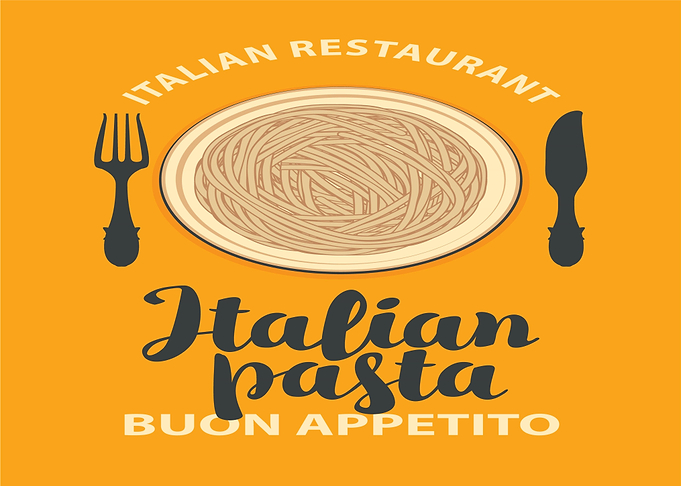 Italian Restaurant Pasta Advertisement