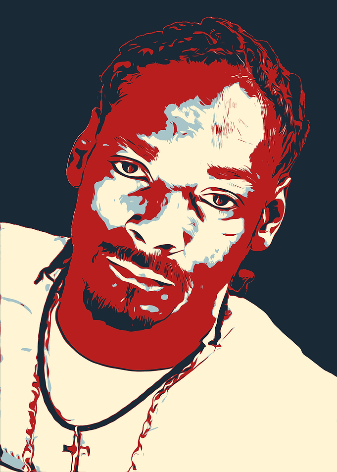 Snoop Dogg Pop Art Portrait
