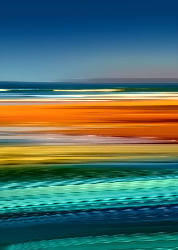Abstract Beach Landscape