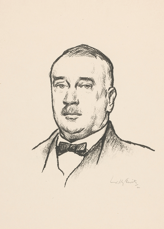Portrait of a Man in a Bow Tie