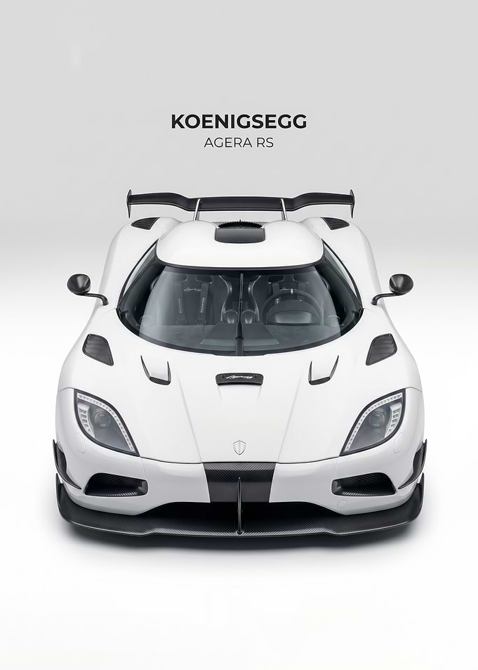 Koenigsegg Agera RS White