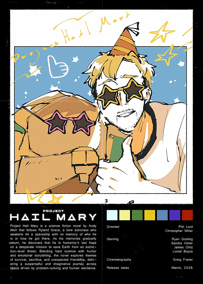 Project Hail Mary Movie Poster
