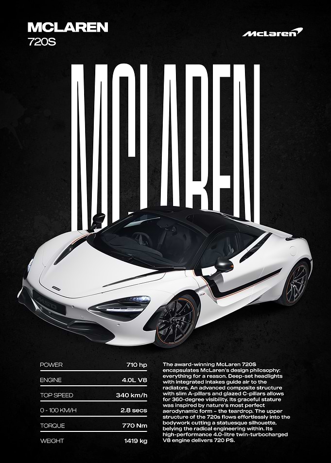 McLaren 720S Supercar