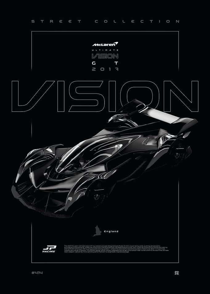 McLaren Vision GT Concept Car