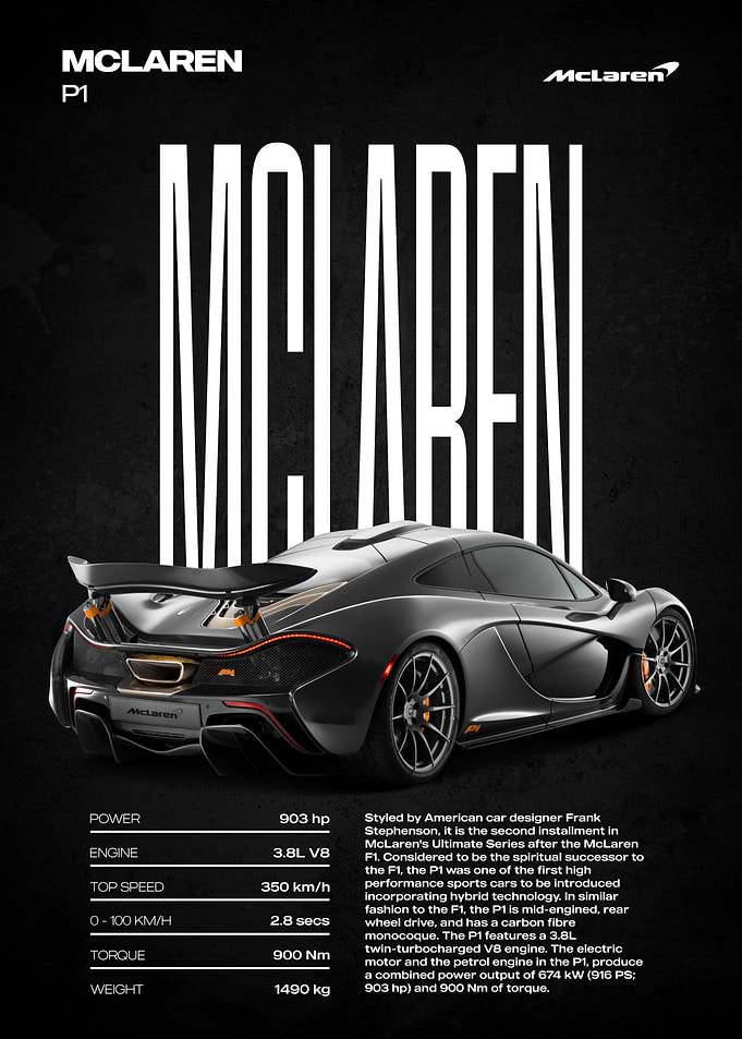 McLaren P1 Sports Car