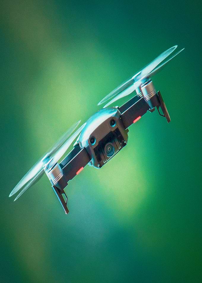 Drone in Flight