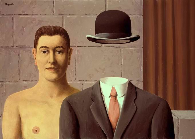 The Son of Man Painting