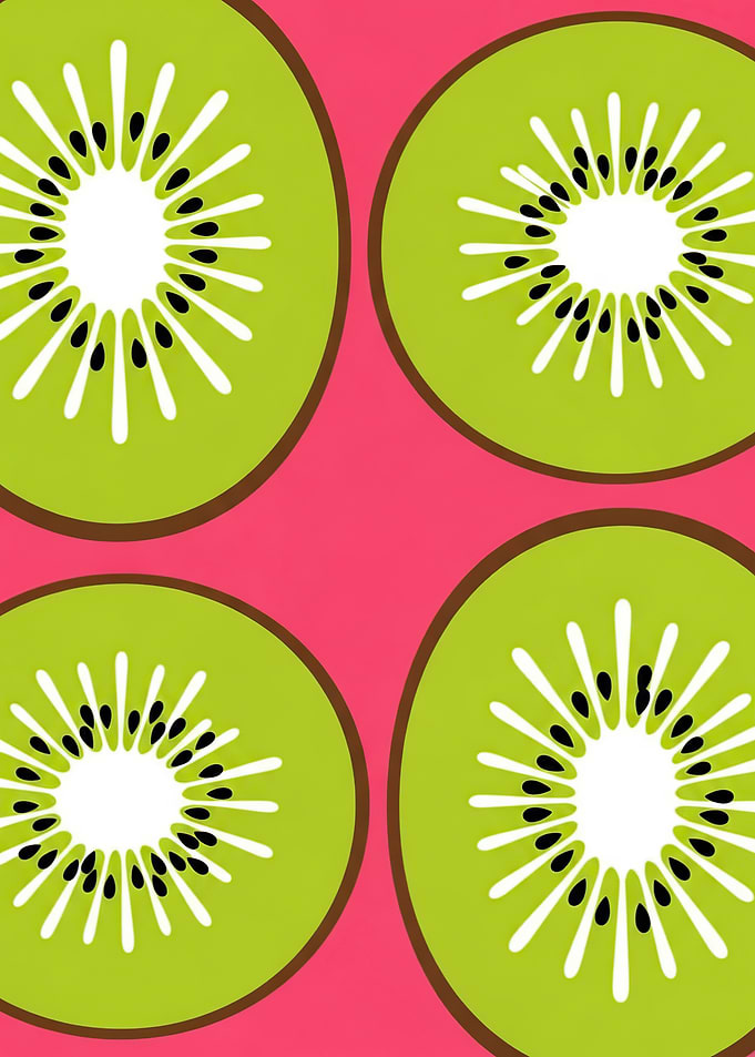 Kiwi Slices Pattern