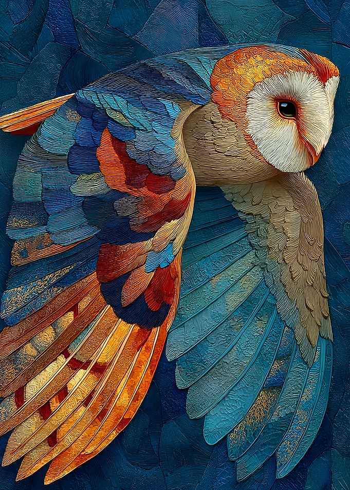 Barn Owl in Flight