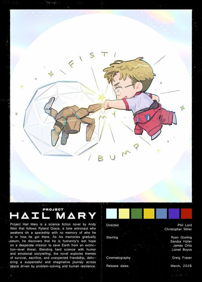 Project Hail Mary Fist Bump
