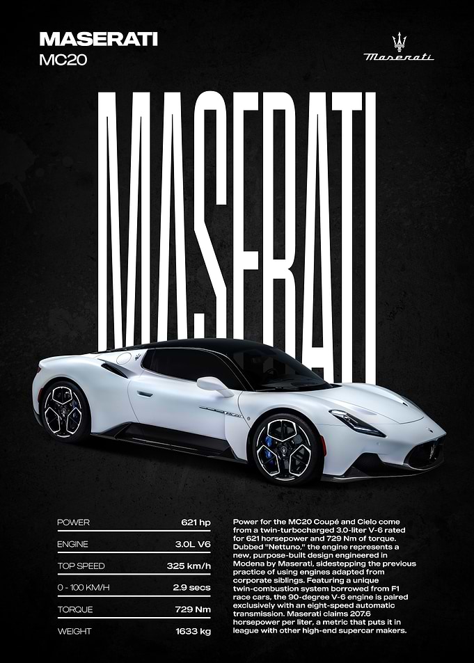 Maserati MC20 Supercar