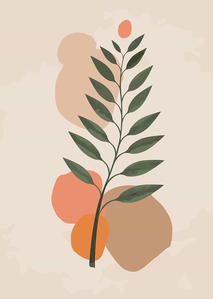 Abstract Botanical Art
