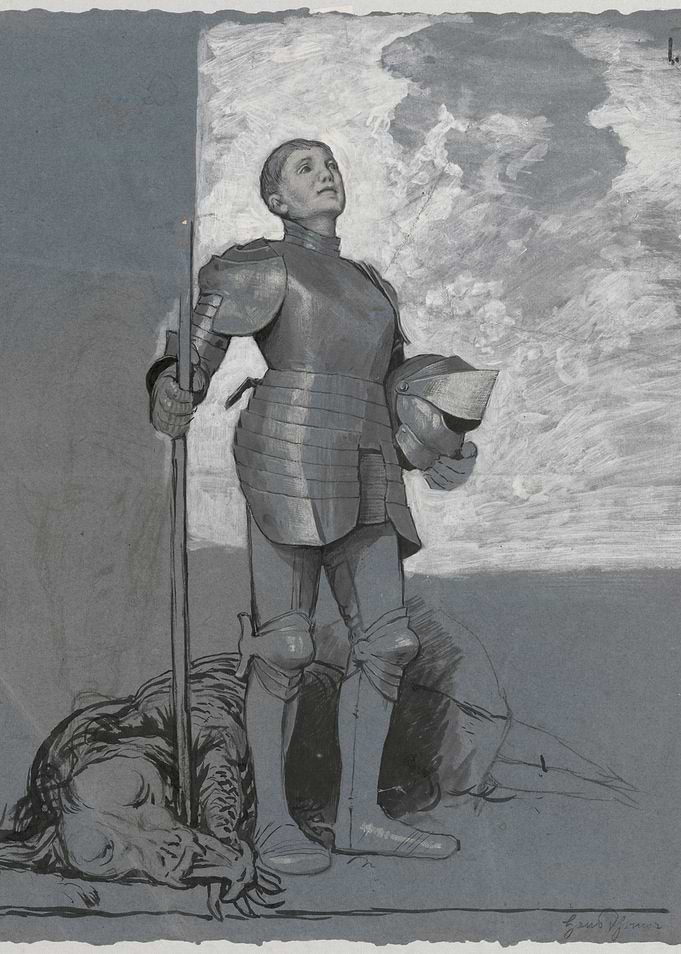 Joan of Arc in Armor