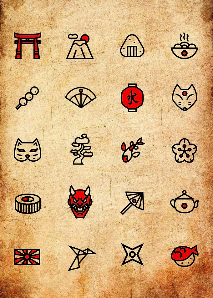 Japanese Icons Collection