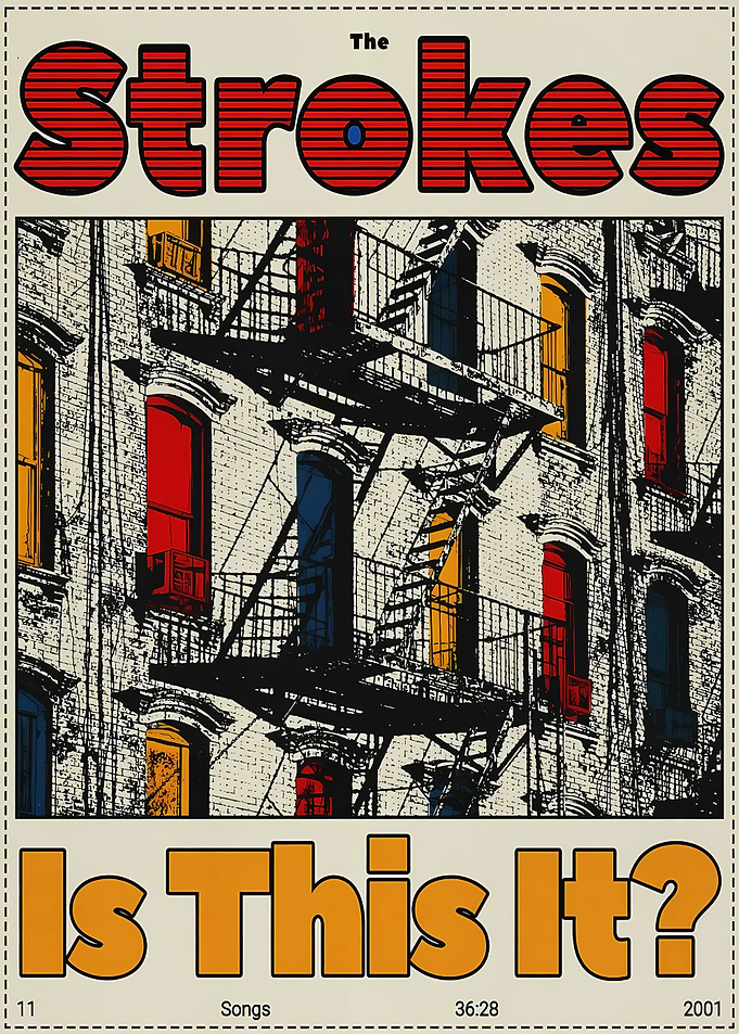 The Strokes Is This It Album Cover