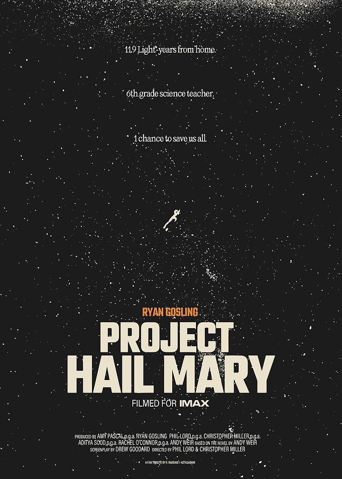 Project Hail Mary Movie Poster