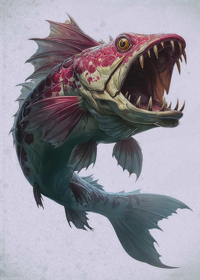 Fierce Monster Fish