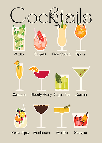 Cocktail Illustrations
