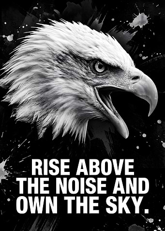 Eagle Rise Above the Noise