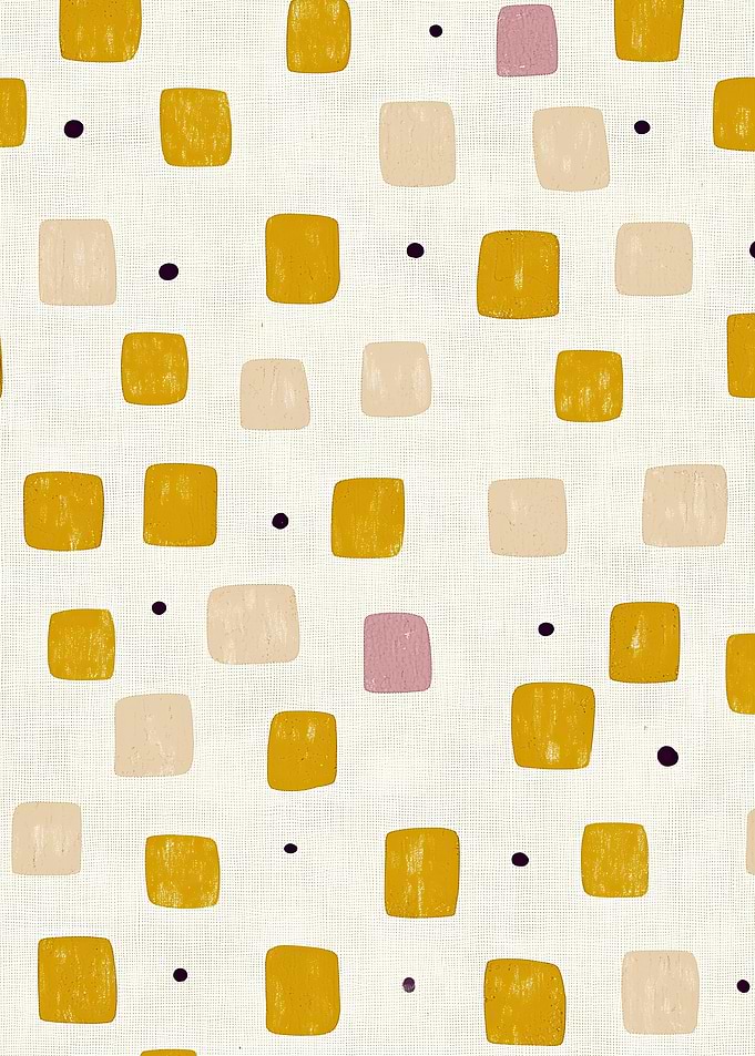 Retro Geometric Pattern with Dots