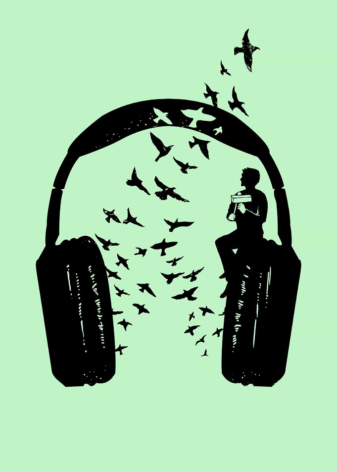 Headphone - Wood Block