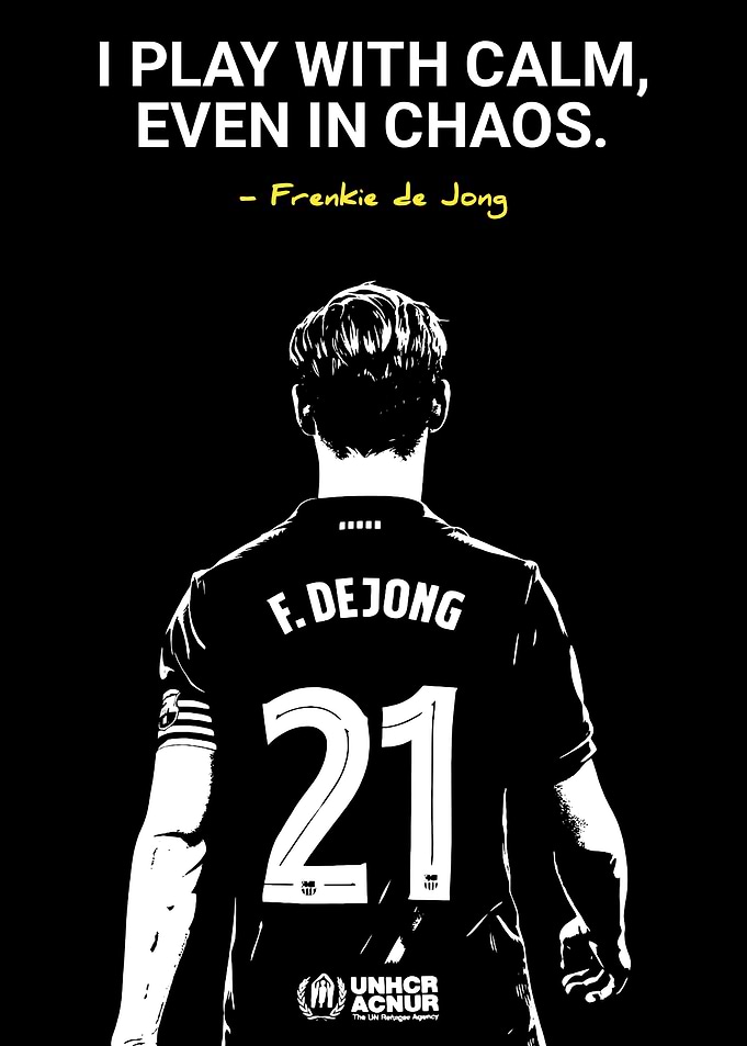 Frenkie de Jong Quote Poster