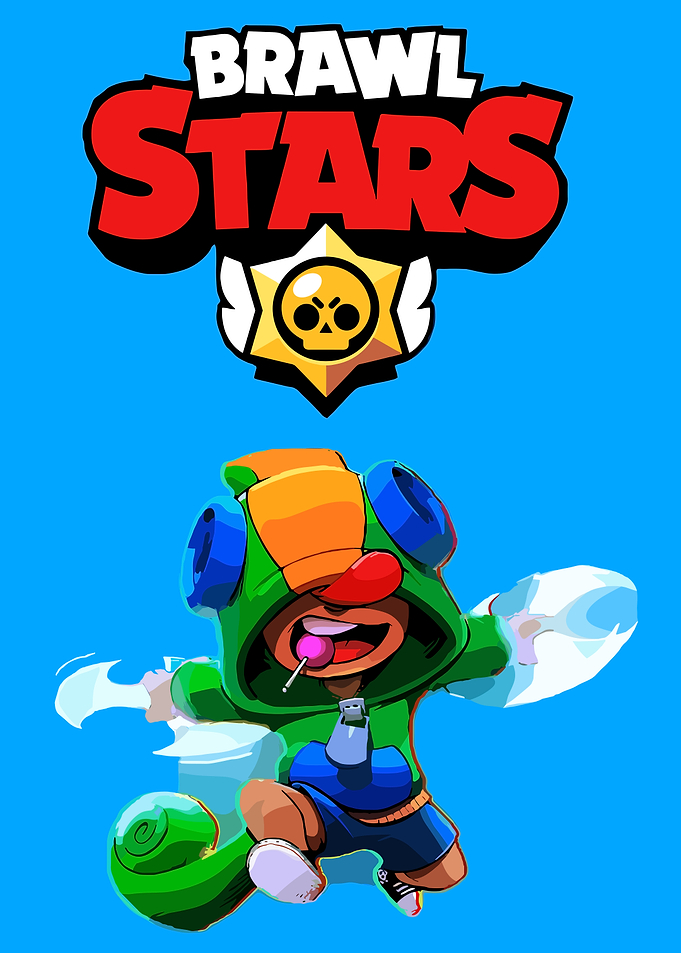 Brawl Stars Leon Character Art