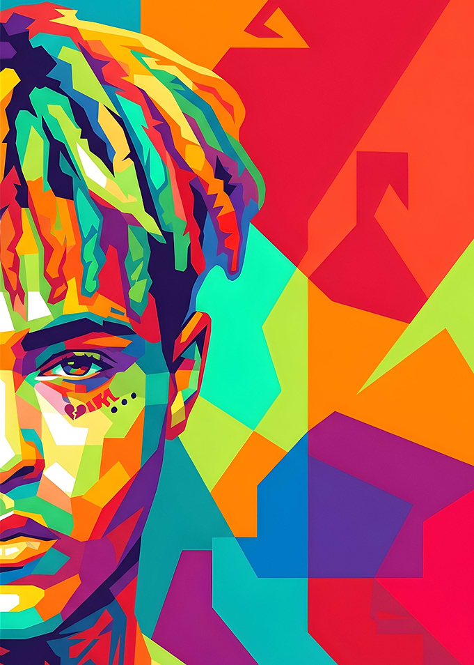 XXXTentacion Pop Art Portrait