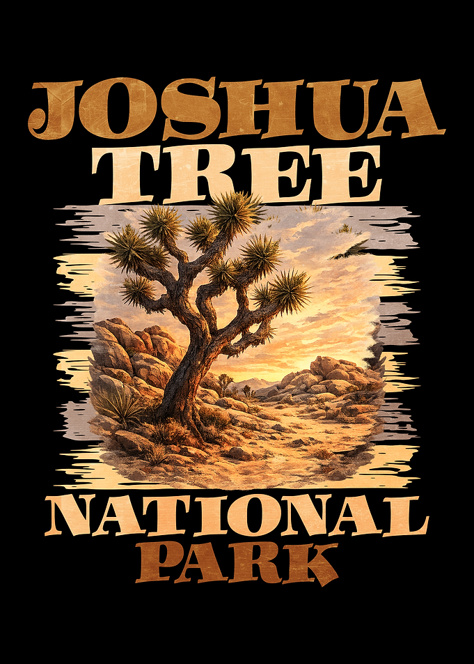 Joshua Tree National Park Vintage Poster