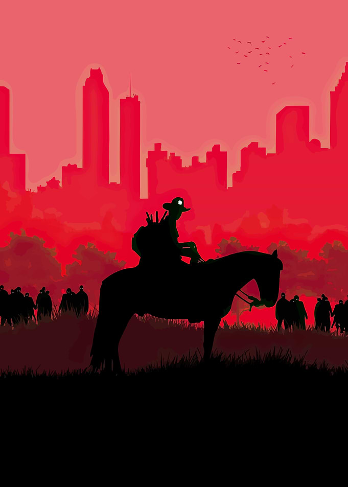 Lone Rider in a Cytyscape