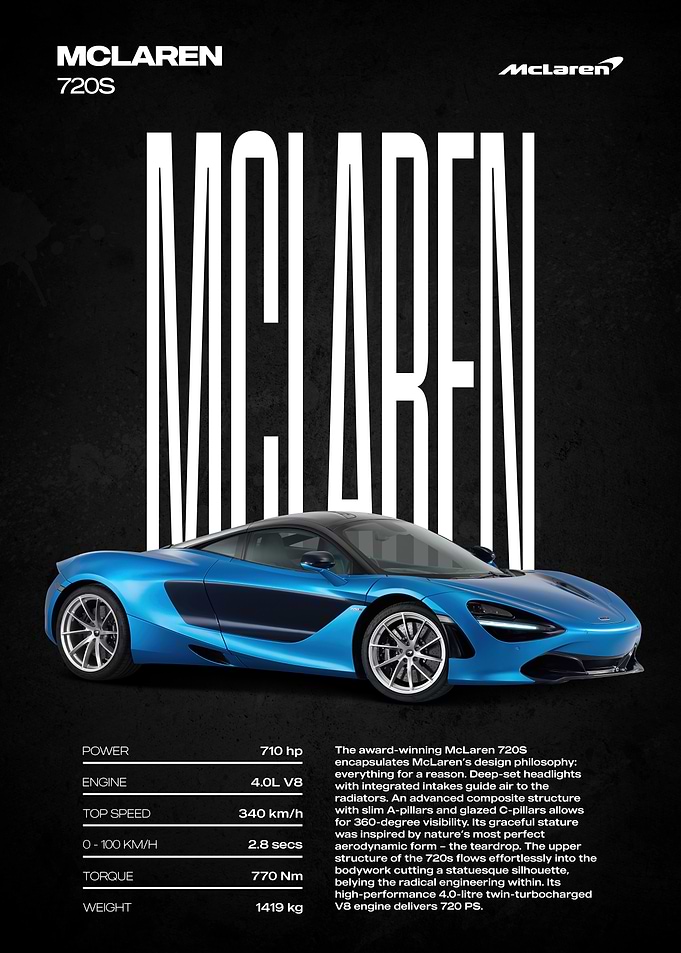 McLaren 720S Sports Car