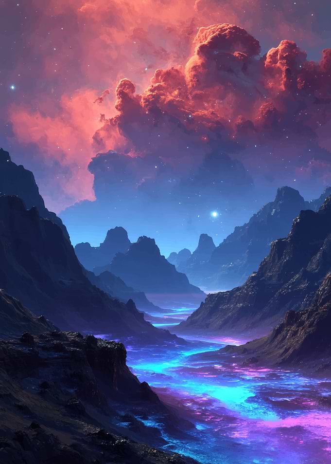 Alien River Valley at Dusk