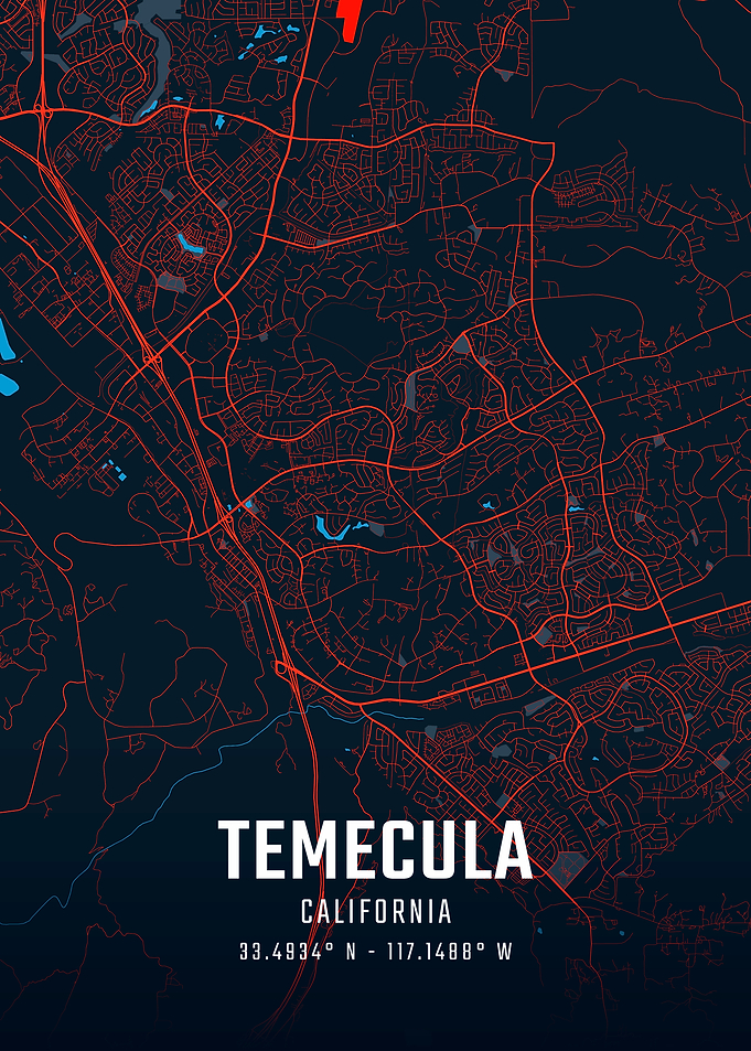 Temecula California City Map