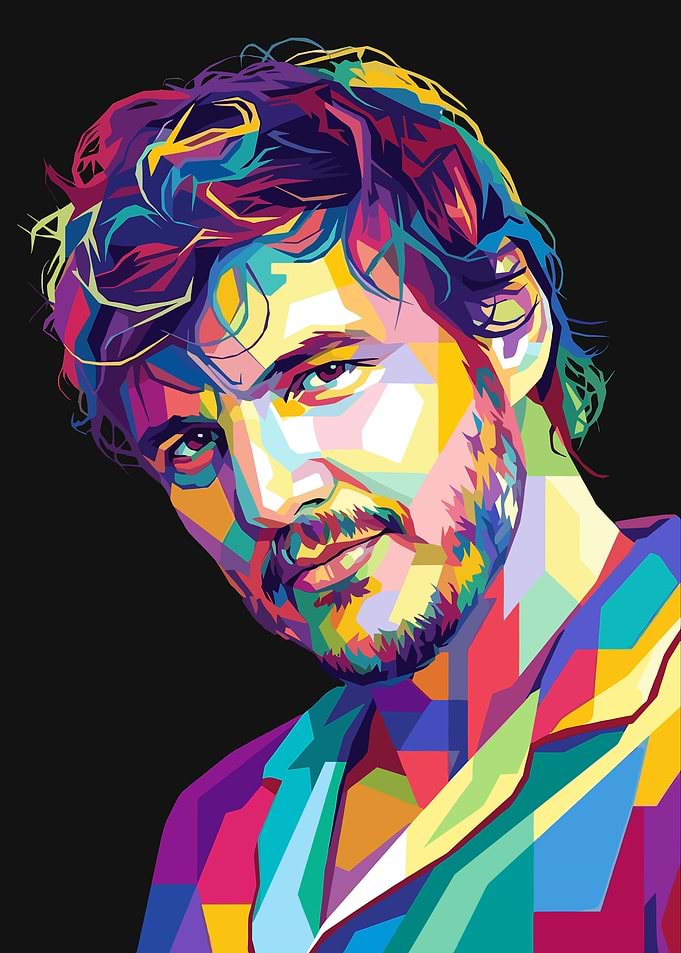 Pedro PASCAL WPAP ART