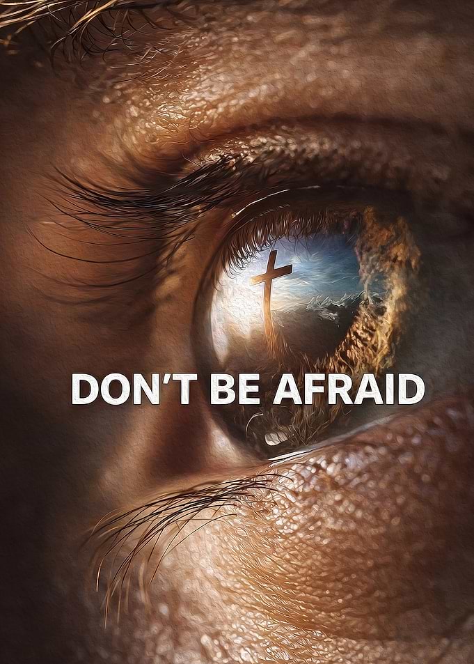 Don't Be Afraid Eye Reflection