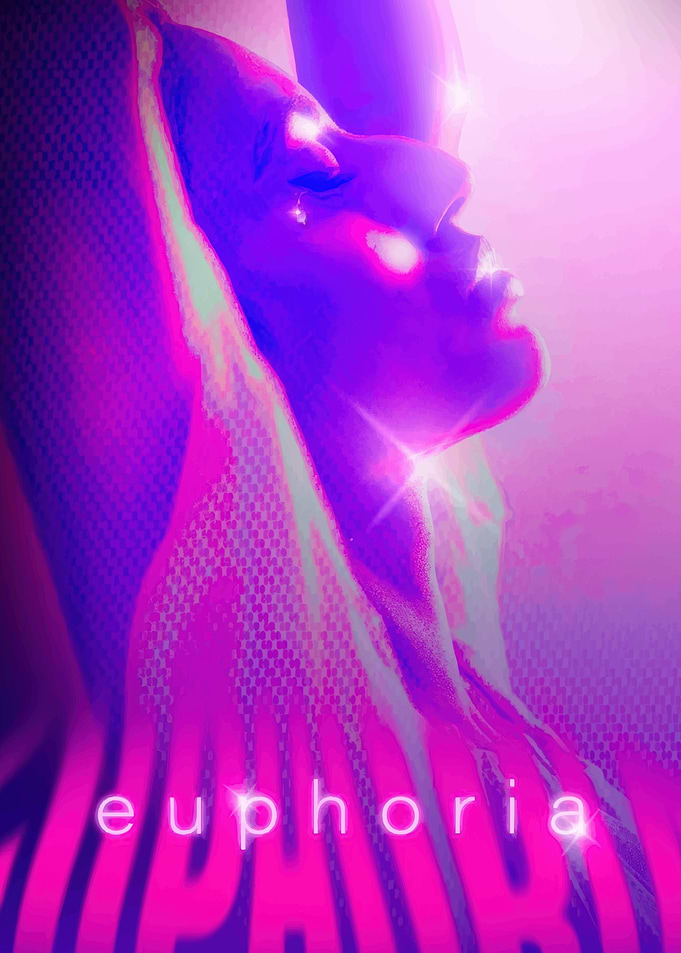 Euphoria Neon Portrait