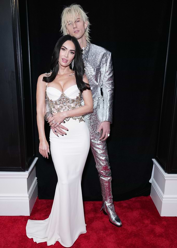 Megan Fox and Machine Gun Kelly at Grammys