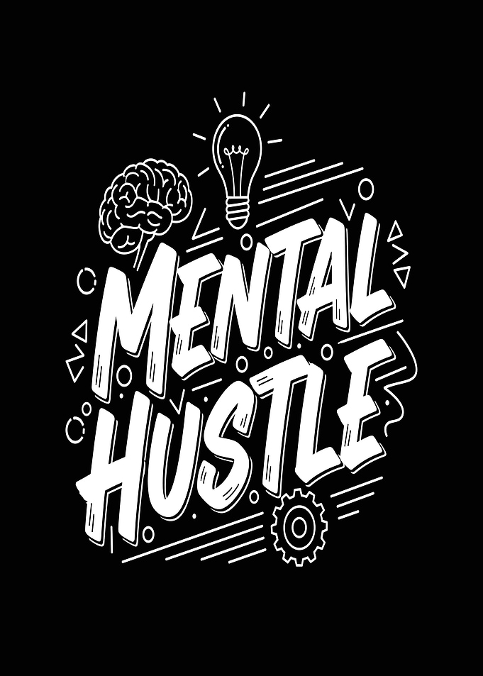 Mental Hustle Brain and Lightbulb
